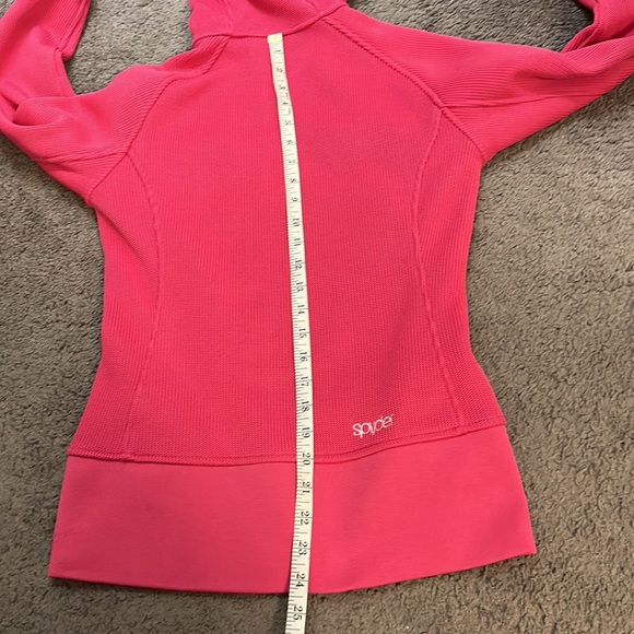 **SOLD ON MERCARI **Spyder pink women’s full zip jacket with hood size small - Picture 9 of 9